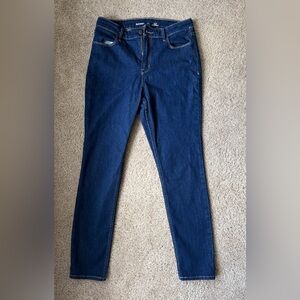 Old Navy Women's Dark Blue Skinny Jeans